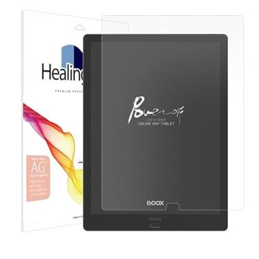 Imagem de Protetor de tela para ONYX BOOX MAX Lumi 2 / Lumi 1, protetor de cura, leve, antireflexo, textura de papel, sensação de película fosca - AG Light Paper Texture-Lumi2