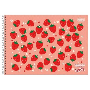 Imagem de Caderno de Cartografia Spice 80 Folhas Tilibra 1044611
