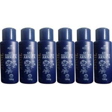Imagem de Revenda  6 Gel Massageador Arnica 190G Apinil