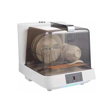 Imagem de Vaso portátil para lava-louças, lava-louças, compacto, com tanque de água embutido de 6 litros, sem necessidade de conexão, vaso com 4 programas de lavagem