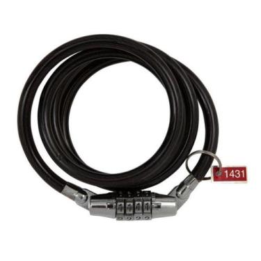 Imagem de Cadeado trava tranca de Segurança Anti furto para Bicicleta Em aço Esp