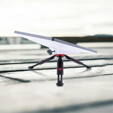 Imagem de Suporte para mini tripé Starlink, altura ajustável e inclinação de 360°, suporte para mini tripé com adaptador, kit de montagem portátil para acampamento e