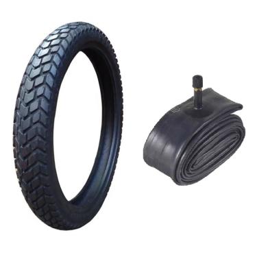 Imagem de Pneu Dianteiro Bros 150 Xre 190 90/90-19 Pirelli Mt60 + 1 Camara Shiver