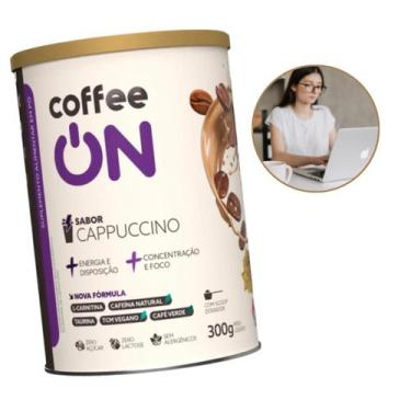 Imagem de Suplemento Alimentar em pó Coffee On Sabor Cappuccino 300g Scoop Dosad