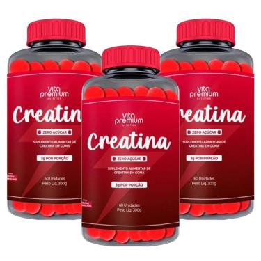 Imagem de Kit 3 und Creatina 60 Gomas