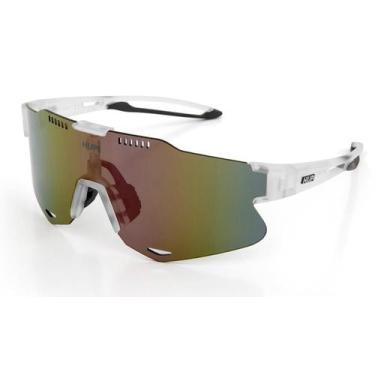 Imagem de Óculos de Sol HUPI Bari Cristal - Lente Roxo Espelhado, Cristal