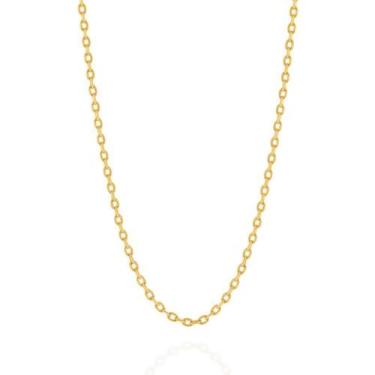 Imagem de Cordão Fio Cadeado 0,35. Med 45 Cm Rommanel 530960, Branco, 45