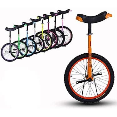 Imagem de Monociclo para crianças adultas monociclo unissex estrutura de aço resistente e roda de liga de 16 polegadas monociclo para crianças iniciantes cuja altura 120-140 cm (cor: vermelho tamanho: roda de