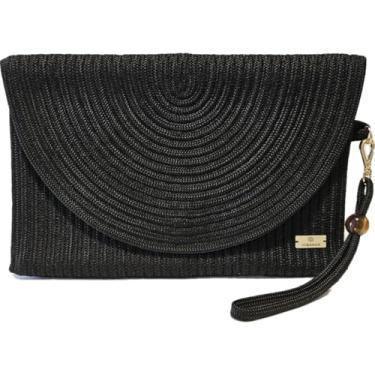 Imagem de Bolsa Sabrina (Bolsa Carteira) - Marca Cordamada - Produzida artesanalmente com corda naval (Preto)