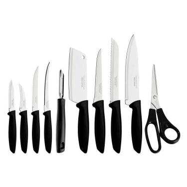 Imagem de Jogo De Facas 10 Peças Tramontina Plenus 23498065 Preto