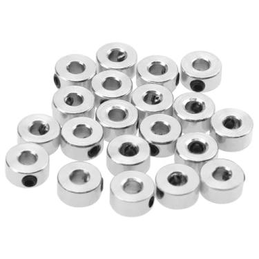 Imagem de 20Pcs ShareGoo 1/8" Plated Landing Gear Stopper 0.31"x 0.12" Wheel Collar for RC Airplane Model Aircraft Replacement