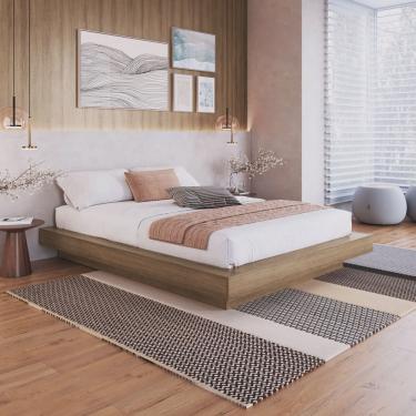 Imagem de Cama Casal Queen Suspensa 140/160 Zurique