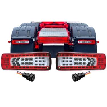 Imagem de Kit Lanterna Volvo Fh16 Fh Vm Fm 16 Após 2015 + Chicotes