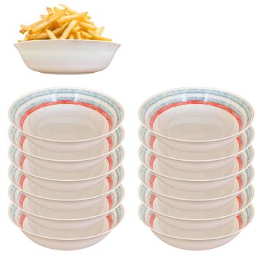 Imagem de 12 Tigelas Funda Bowl Saladeira Redonda em Melamina 850ml