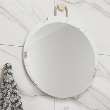 Imagem de Espelheira de Banheiro Redondo 60cm Ref 650