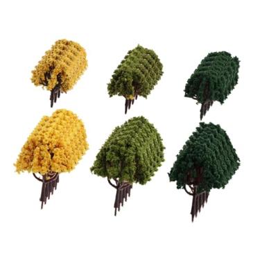 Imagem de simhoa Model Green Trees Building Model Game Decor Layout Supplies Sculpture Green Trees, 30 Peças