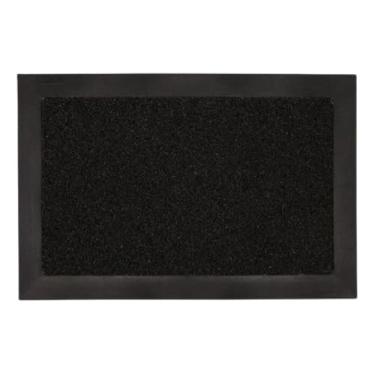 Imagem de Tapete Sanitizante Antibactéria 38cm X 58cm Preto Entrada