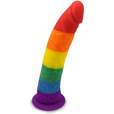 Imagem de Pênis 17,5X3Cm Silicone Rainbow, Lovetoys, Colorido