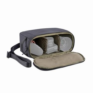 Imagem de PGYTECH Bolsa Para Câmera Xs, À Prova D'Água Lentes Fotógrafos E Viajantes, Estojo Leve Transporte De Dslr/Slr Com Divisória Reforçada Câmeras Canon/Nikon/Sony/Mirrorless