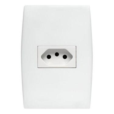 Imagem de Conjunto Tomada 10A 3 Pinos Soprano Siemens Ilus