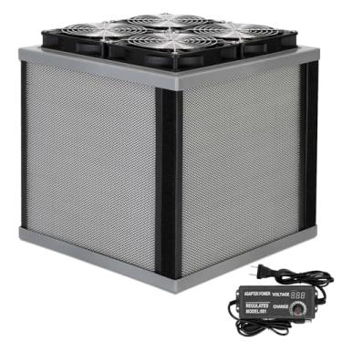 Imagem de WOUDY Purificador De Ar 3Pro Para Casas Grandes De Até 3400 Pés² - Cadr 440 Cfm, Removível E Portátil - Cabe Em Uma Mala De 20"