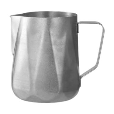 Imagem de YWJLQH Milk Frothing Pitcher Coffeer Pitcher Espresso Latte Art Cup Jug for Restaurant Home, 600ml