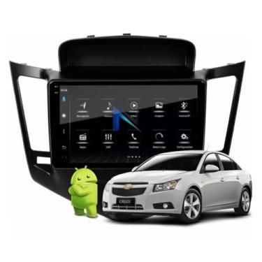 Imagem de Kit Central Multimidia Nimus 9 polegadas Carplay Android Chevrolet Cruze 12/16