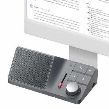 Imagem de HiDock Gravador De Voz H1 Ai, Transcrição E Resumo De Ia Gratuitos Vitalícios, 1.000 Horas De Gravação De Voz, 57 Idiomas, Voicemark, Fone De Ouvido Sem Fio, Gravador De Voz Ai Note Para Reuniões/C