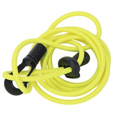 Imagem de DIY Elastic Kayak Paddle Leash Bungee Corda Fivela Combinação de cordão Acessório de canoa para caiaque e canoagem verde fluorescente verde azul 120cm 47,2 polegadas 1pcs (Verde fluorescente)