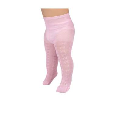 Imagem de Meia Bebe  Meias Calças Kids Infantis Meia Calca Bebê Duck, Rosa detal