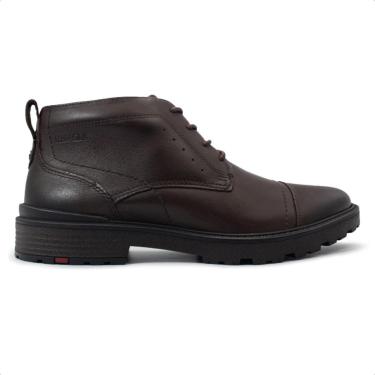 Imagem de Bota de Couro Ferracini Masculina Atenas Marrom  masculino