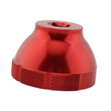 Imagem de simhoa Ferramenta de remoção de movimento central com 16 entalhes, cassete removedor de roda livre, ferramenta central de 44 mm para BBT-69.2 BB5700 BB80, Vermelho