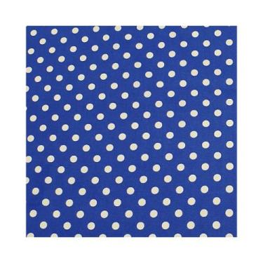 Imagem de Guardanapo de Papel Poá Azul Ti-Flair 24x24cm