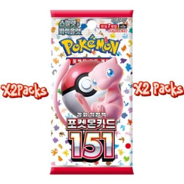 Imagem de Pokemon 151 sv2a Korean Booster Pack (X2 Packs)