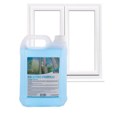 Imagem de Limpa Portas e Janelas de Vidro Tira Manchas Marcas de Pó Belvitro 5L
