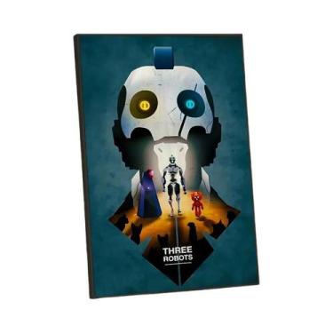 Imagem de Vintage Love Death Robots Temporada Desenhos Animados Animação Cartaze