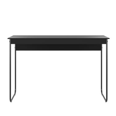 Imagem de Mesa De Estudos Escrivaninha Home Office Industrial Criare Quarto Escritório Bancada Simples Preto