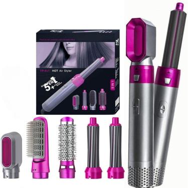 Imagem de Secador E Modelador 5 Em 1 Todos Os Tipos Cabelo Que Seca