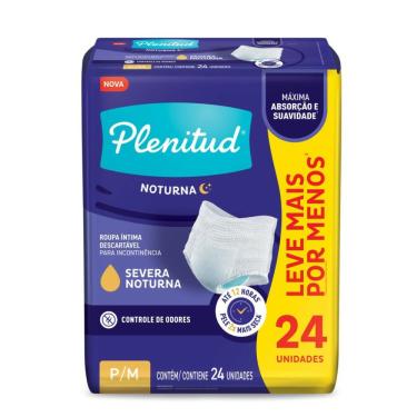 Imagem de Roupa Íntima Plenitud Noturna P/M 24 Unidades
