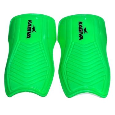 Imagem de Caneleira Kagiva Infantil Júnior com Elástico – Proteção Esportiva para Futebol