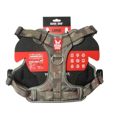 Imagem de Boss Dog BDB HRNS CAMO GN LG