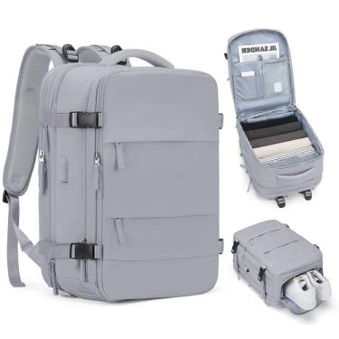 Imagem de Mochila coofay expansível para viajar de avião