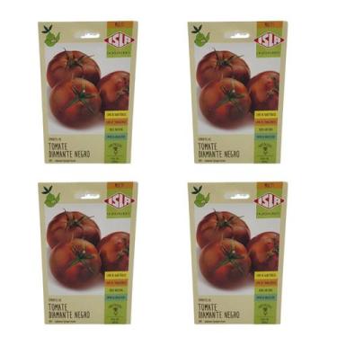 Imagem de 4X Sementes Tomate Diamante Negro ISLA