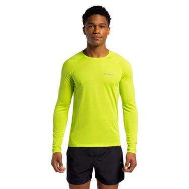 Imagem de Camiseta Runner Manga Longa 2.0 Masculina - Olympikus, Amarelo, G