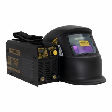 Imagem de Kit Inversor de solda LYNUS 140A BIVOLT + Máscara de solda automática