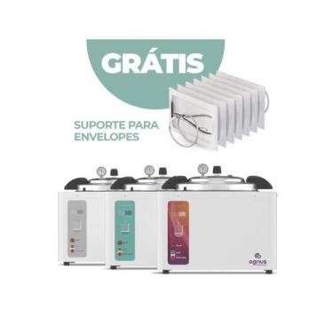 Imagem de Autoclave 5L Profissional Esterelizadora Analógica 127V ou 220V Brinde