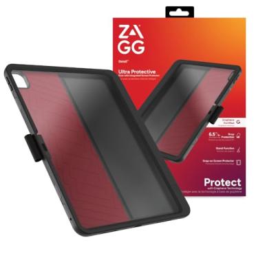 Imagem de ZAGG Capa Denali para iPad Air 10,9 (6ª geração) - Resistente a quedas de até 2 metros com protetor de tela de encaixe, suporte de ângulo infinito e materiais reciclados