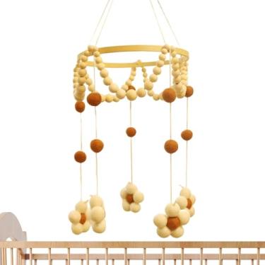 Imagem de Móbile de Berço - Móbiles de Quarto de Bebé - Brinquedos Pendurados com Sinos para Berço Quarto Meninas Meninos