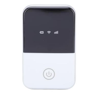Imagem de Zyyini Mobile WiFi Hotspot, 4G LTE Portátil Desbloqueado Roteador Móvel Com Slot para Cartão SIM, Ponto de Acesso WiFi Portátil de 150 Mbps, até 10 Usuários, para Viagens Ao Ar Livre,