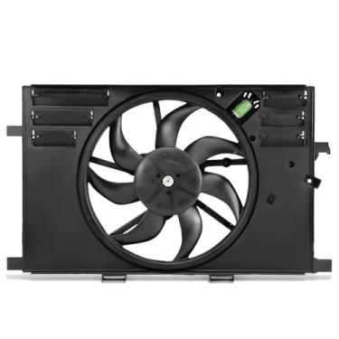 Imagem de DNA MOTORING Conjunto de ventilador do radiador compatível com Jeep Renegade 2017-2021, serve para 2,4 L com ar condicionado, 68337149AA, 68363855AA, 68461974AA, OEM-RF-1193